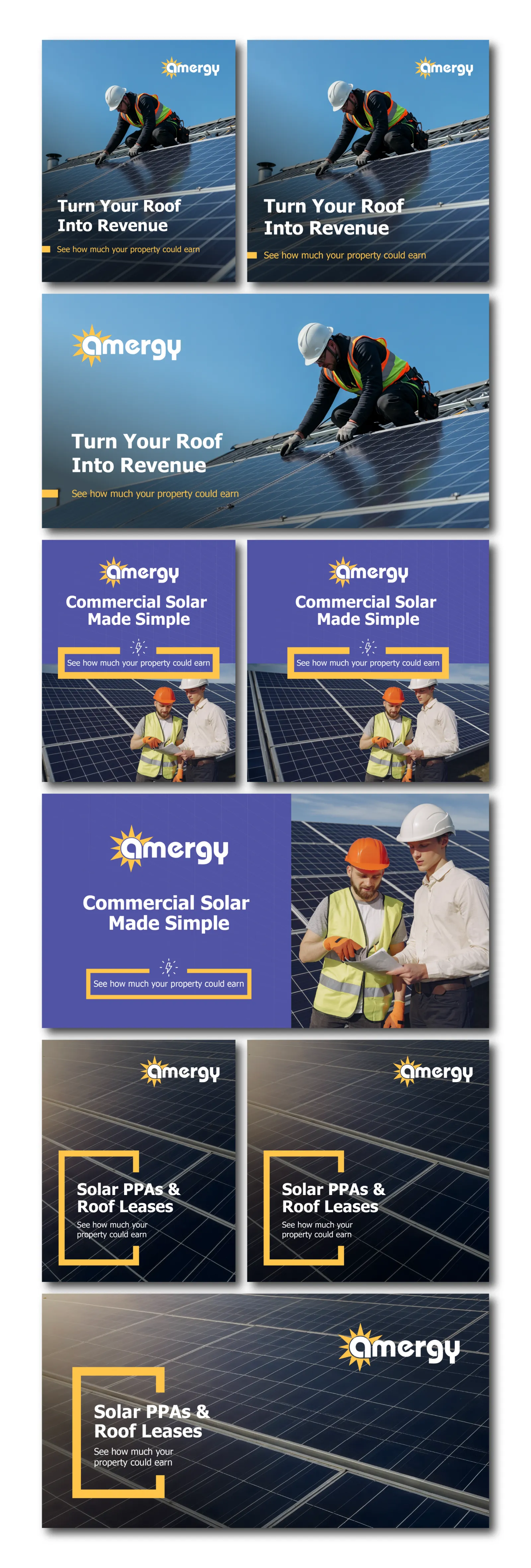 Social Media Ads: Amergy Solar