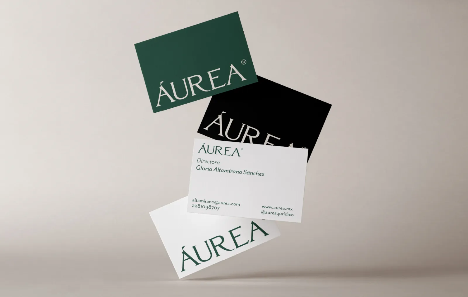 ÁUREA: Branding and Website