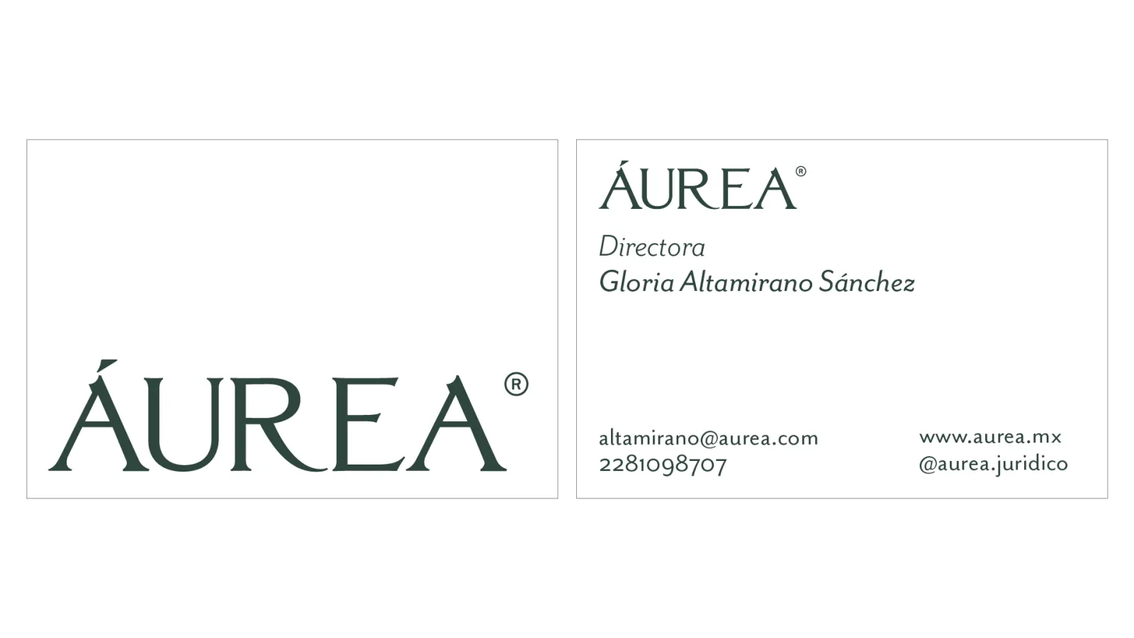 ÁUREA: Branding and Website