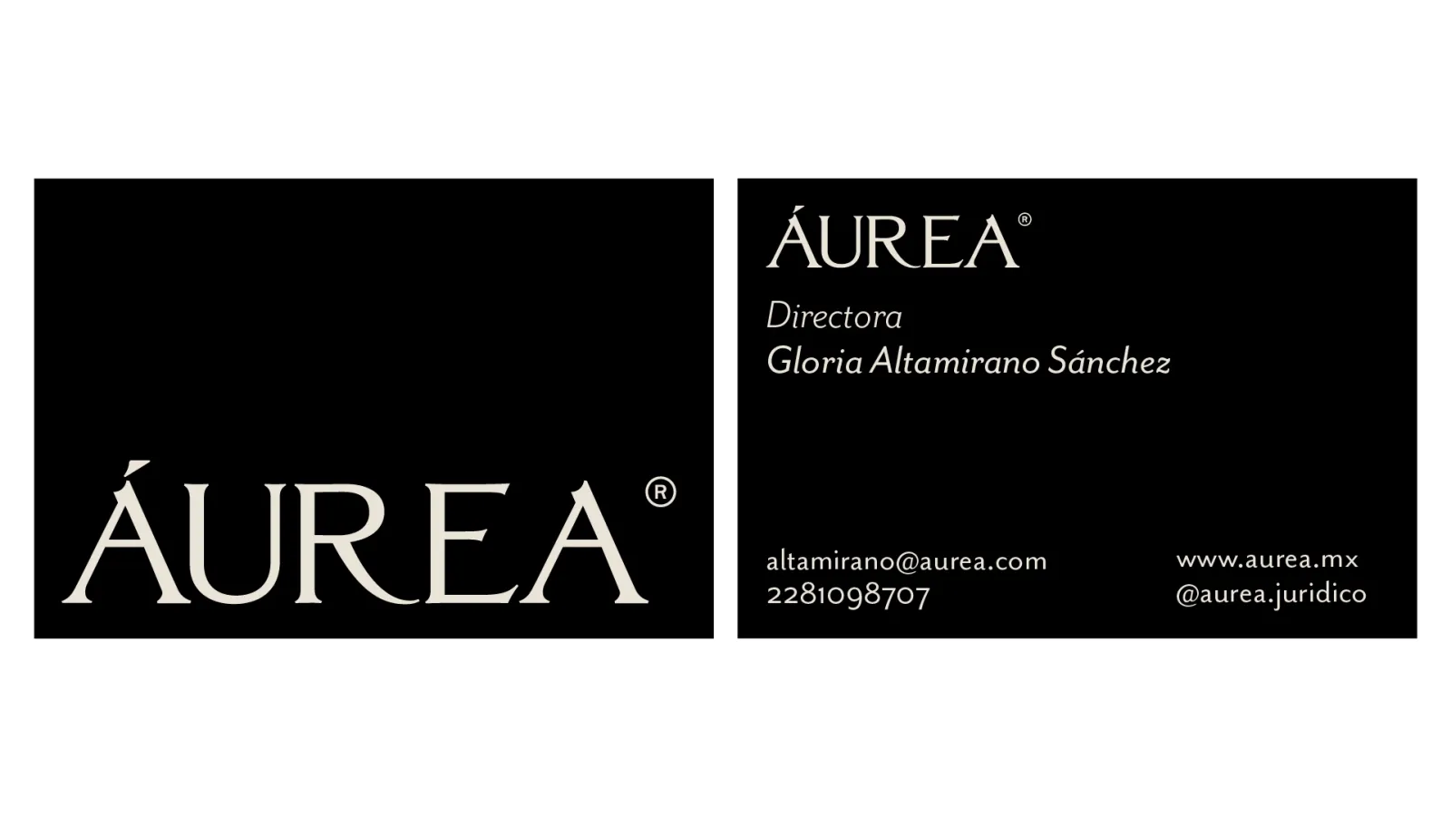 ÁUREA: Branding and Website