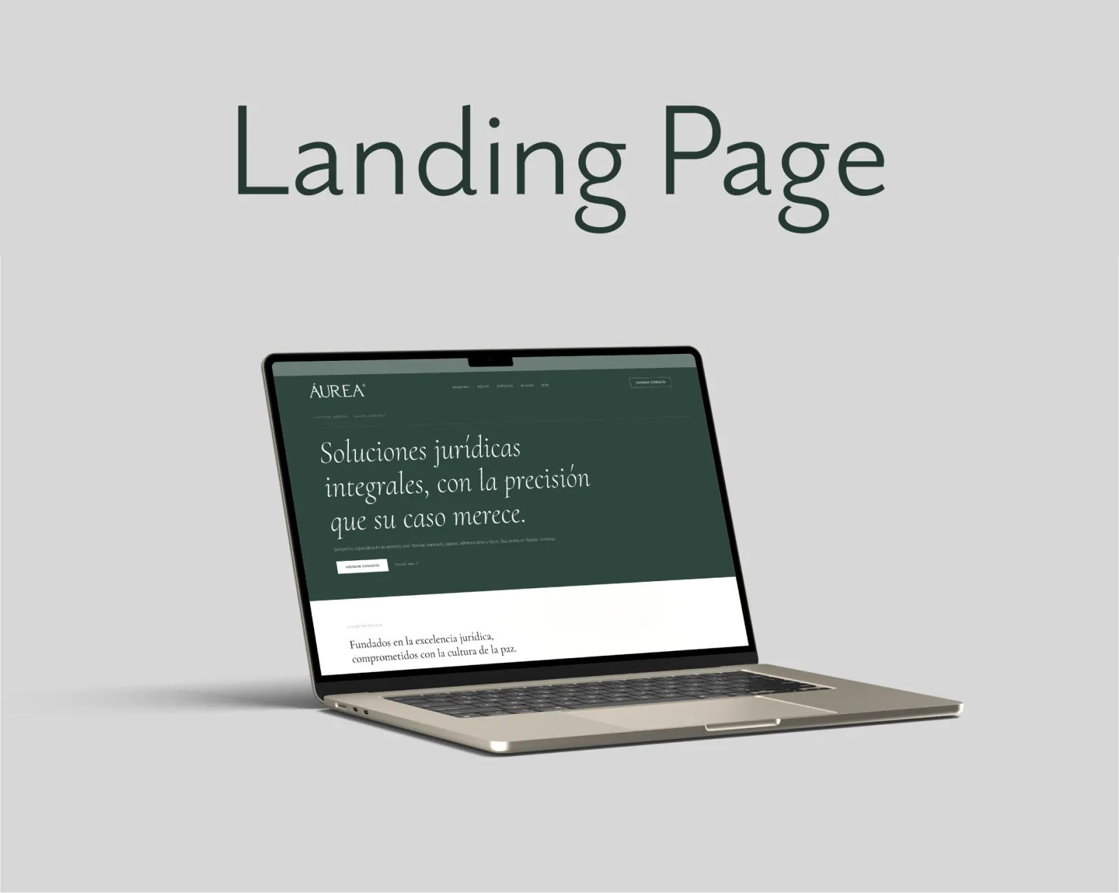 ÁUREA: Branding and Website