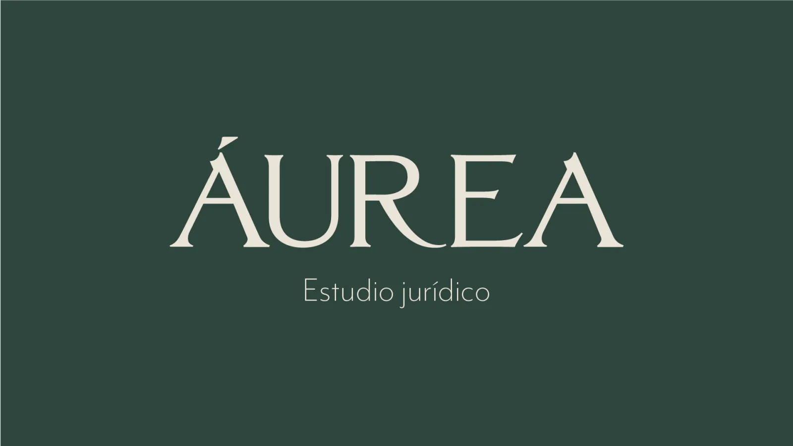 ÁUREA: Branding and Website
