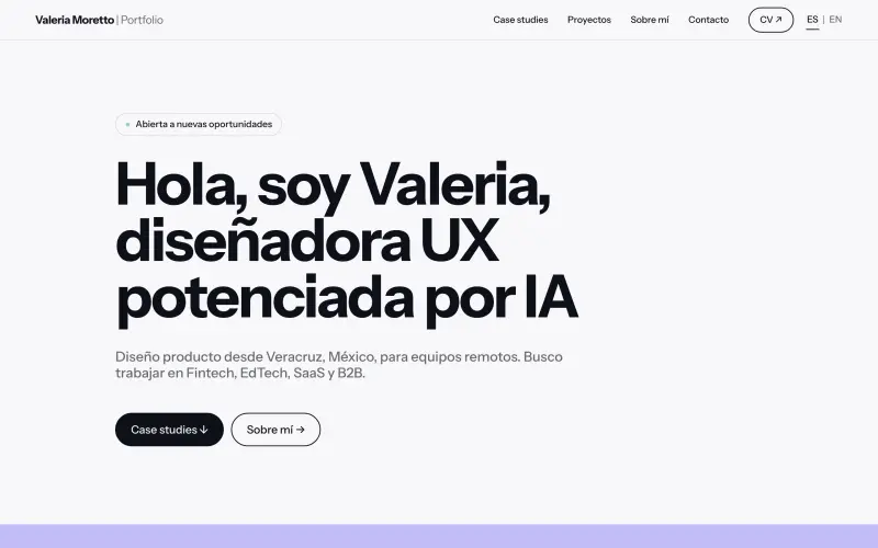 Portafolio de Valeria Moretto